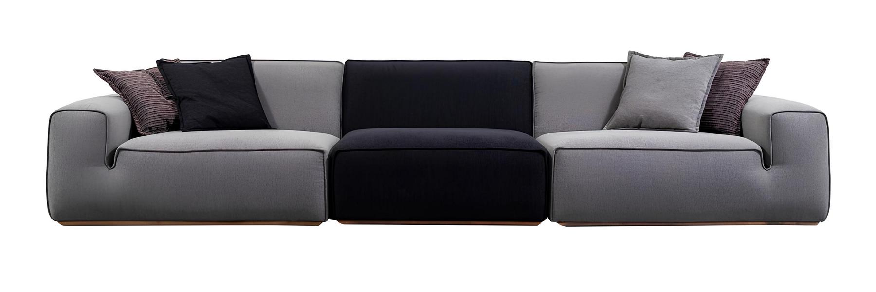 Sofa im zeitgenössischen Stil Spektakulärer Komfort im Minimalismus