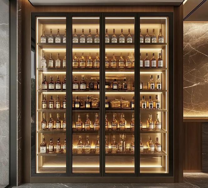 Weinschrank Weinkeller Weinregal Flaschenregal Weinarchiv Weinkühlschrank