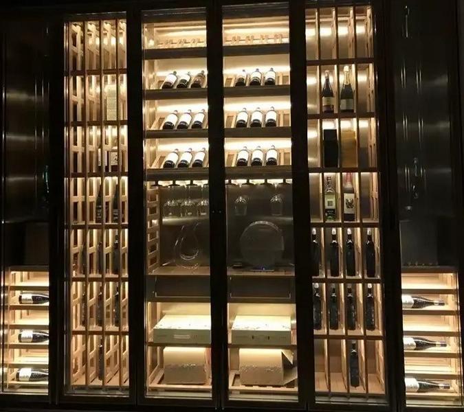 Weinschrank Vitrine Weinregal Glasschrank Weinkühlschrank Flaschenregal
