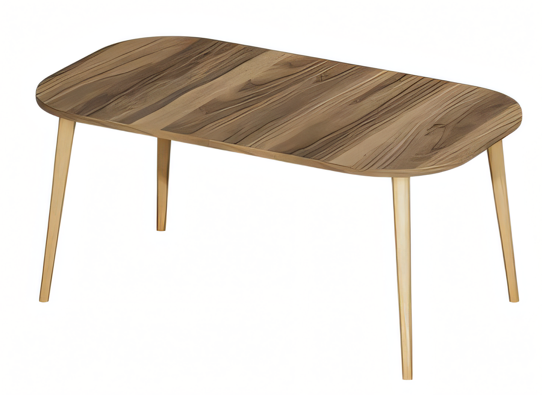 Moderner Couchtisch aus Holz in Braun