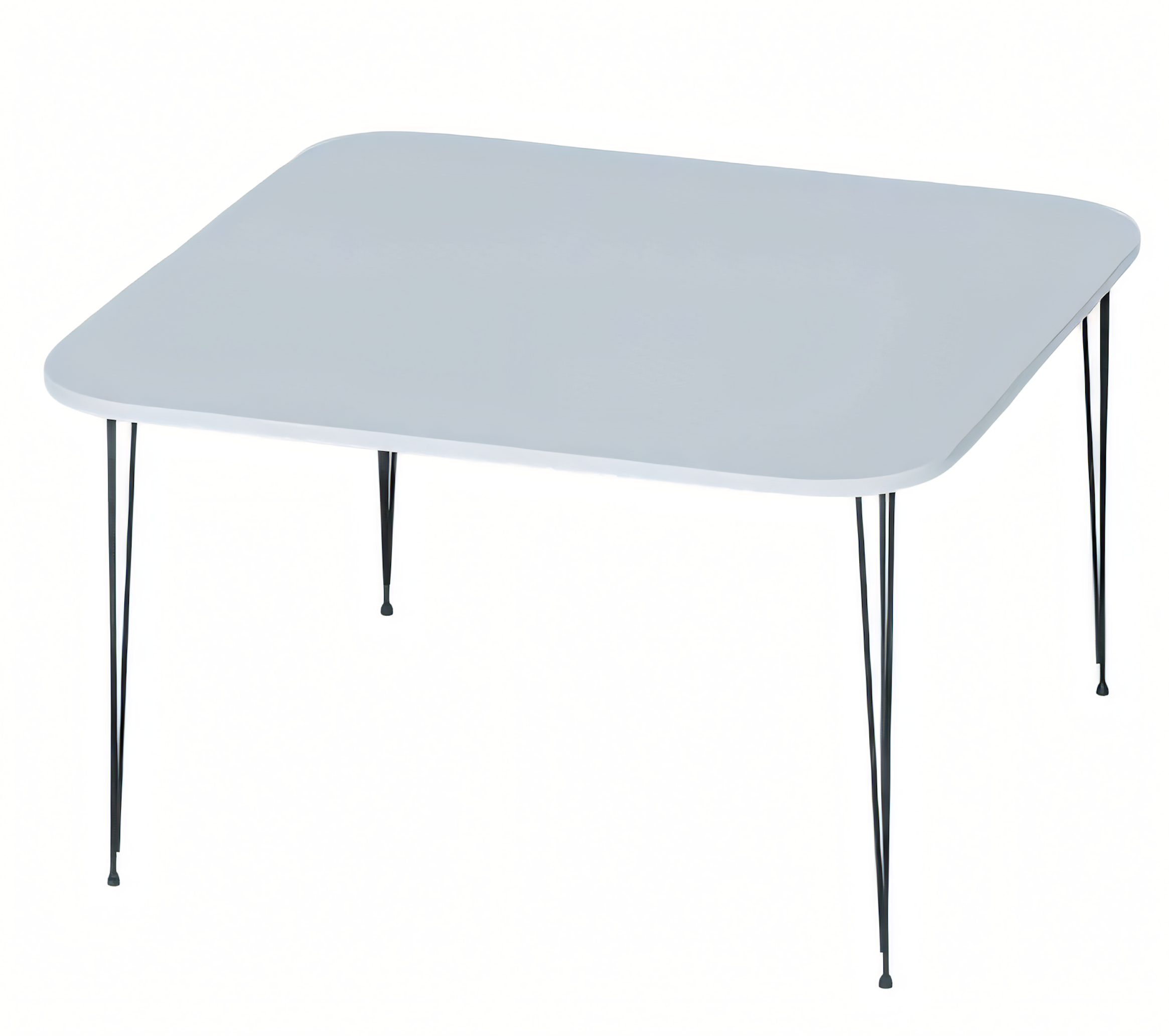 Eleganter weißer Couchtisch aus Holz mit modernem Design