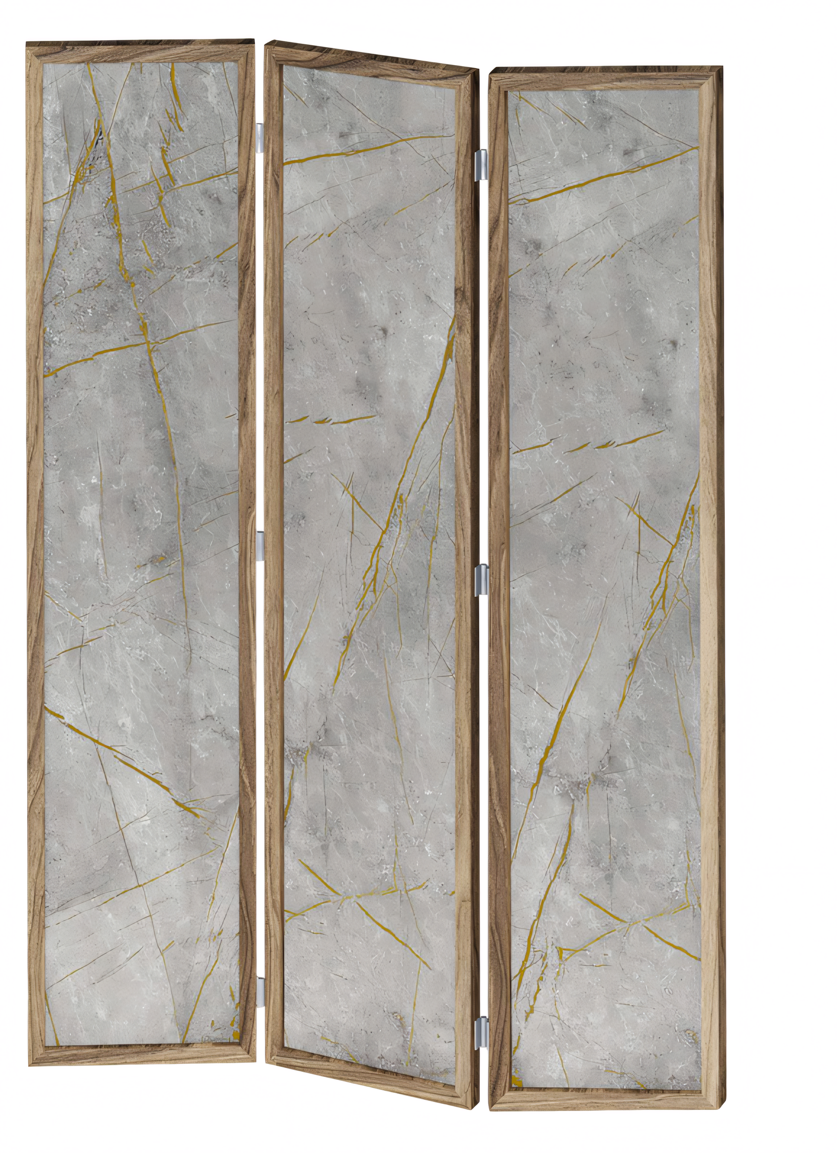 Moderner grauer Raumteiler aus MDF für flexible Raumgestaltung