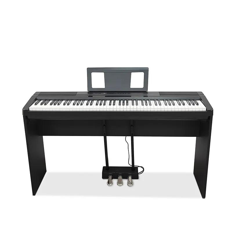 Piano Digitalpiano Stage  Klavier Schwarz Hochglanz Heimklavier
