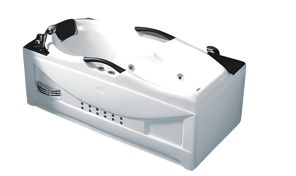 Blubberbad Whirlpool Whirlwanne Hydromassagewanne Spa-Bad 170x80 cm