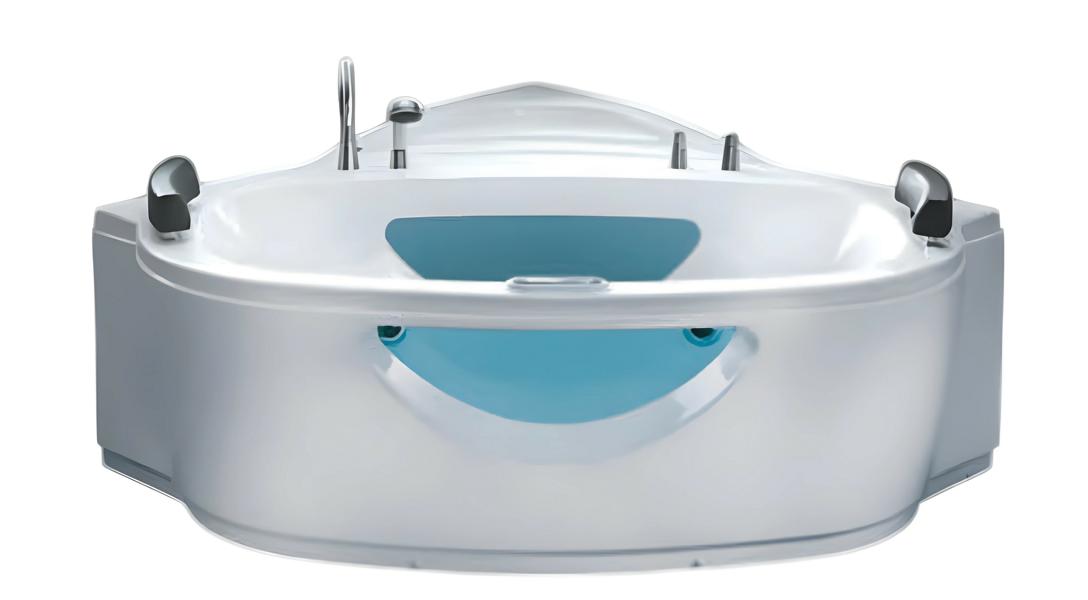 Komfortwanne Wanne Luxuswanne Acrylwanne Whirlpool Blubberbad 158x158 cm