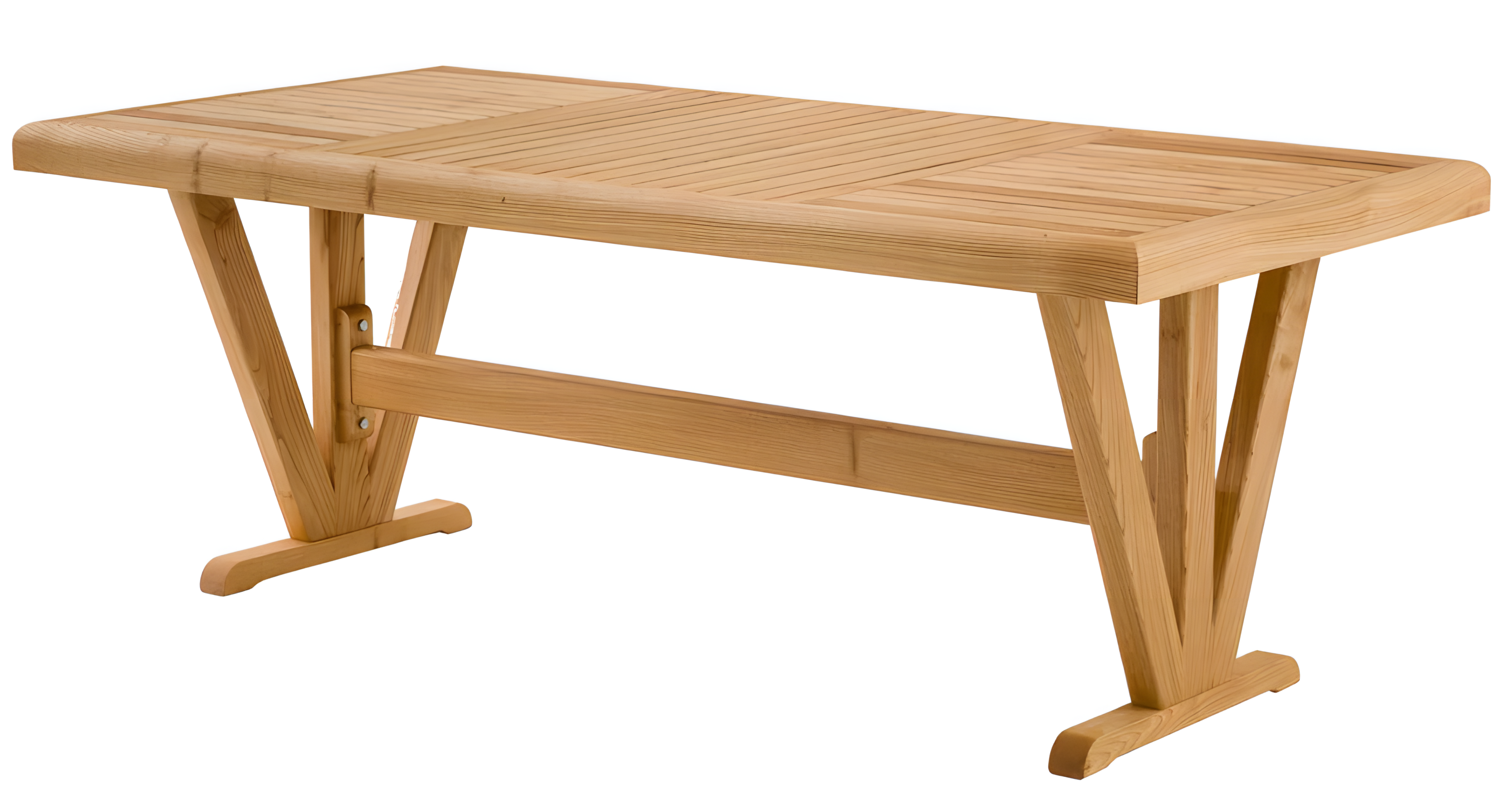 Eleganter Esstisch aus Holz in Braun für stilvolle Essbereiche