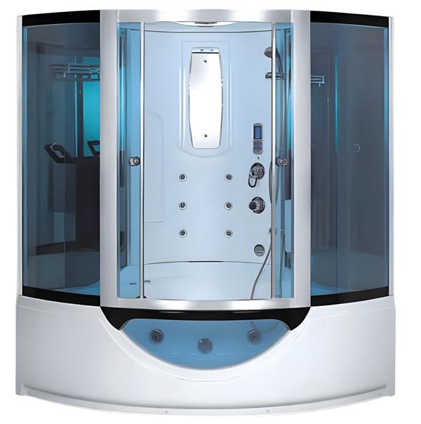 Dusche Hydromassagedusche Massageduschkabine Glaskabine Duschkabine 156x156 cm