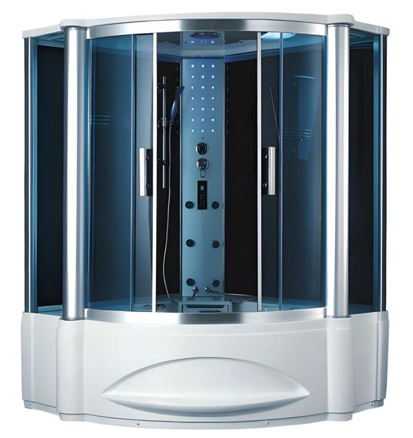 Dampfdusche Wellnessdusche Duschkabine Duschraum Massageduschkabine 150x150 cm