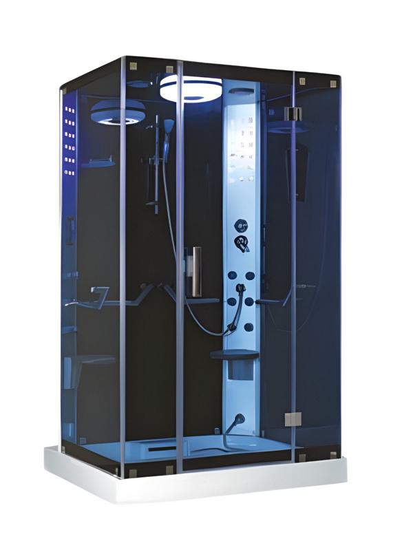 Multifunktionsdusche Duschkabine Wellnessdusche Massageduschkabine 142x90 cm