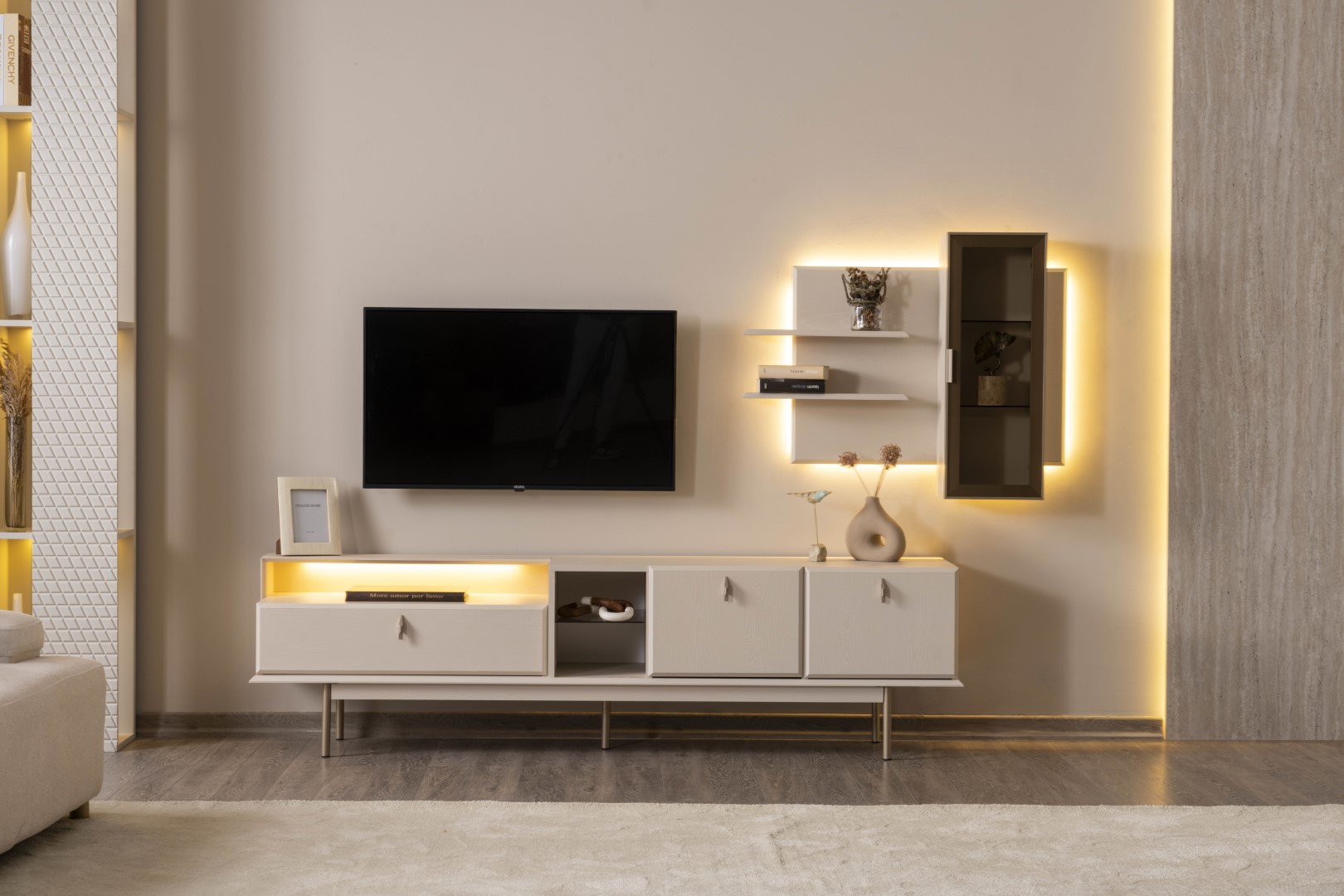 Eine gemütliche Atmosphäre ohne Überflüssiges Schönheit und Funktionalität