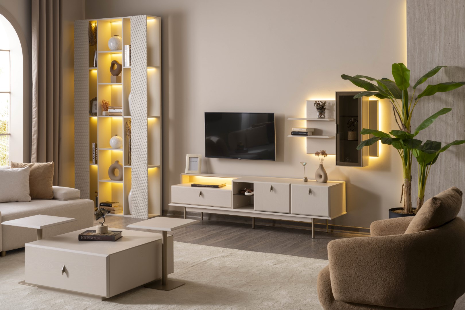 Wohnzimmer für Inspiration Eine Atmosphäre der Wärme und Harmonie