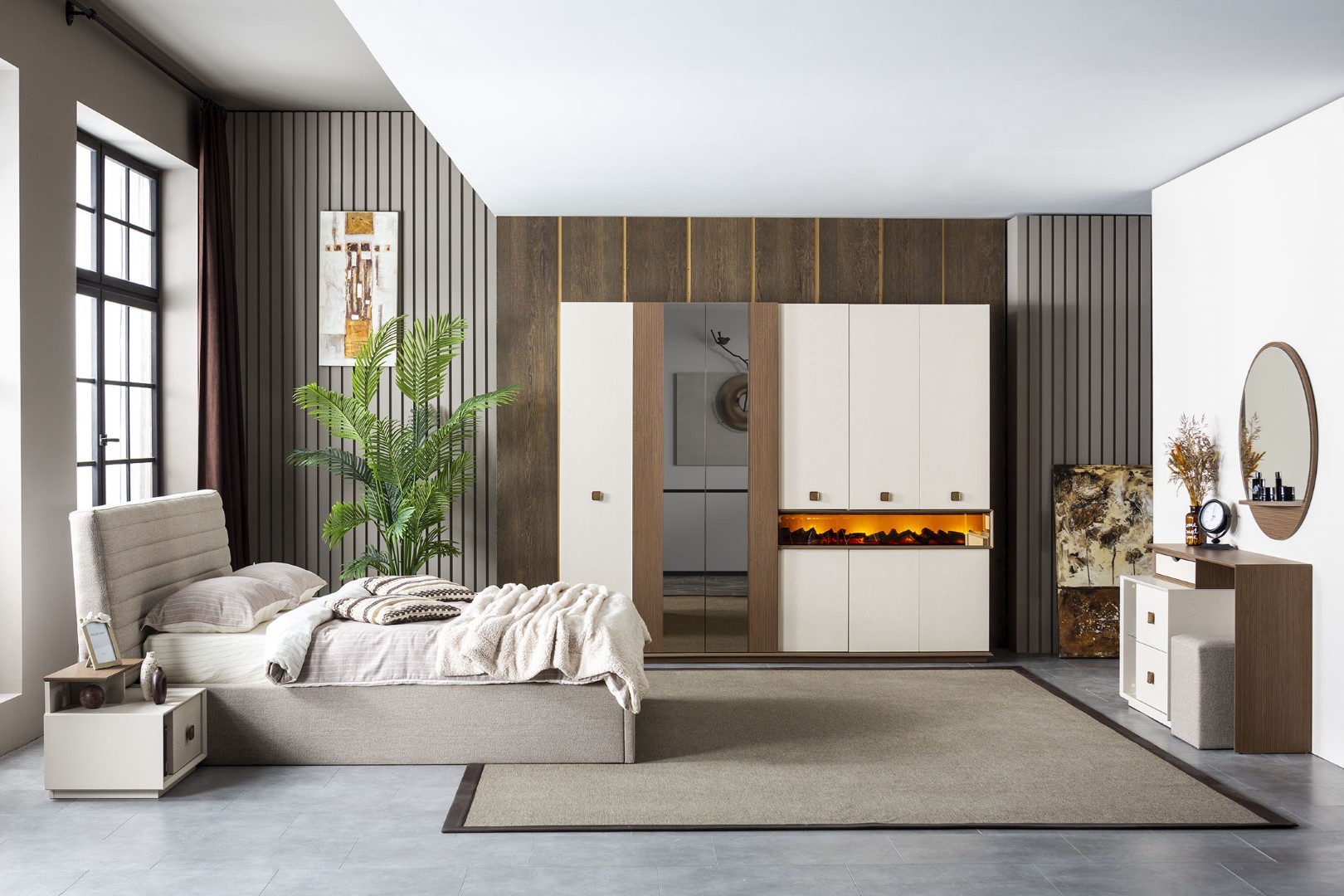 Schlafzimmer-Set Möbel, die den Raum betonen