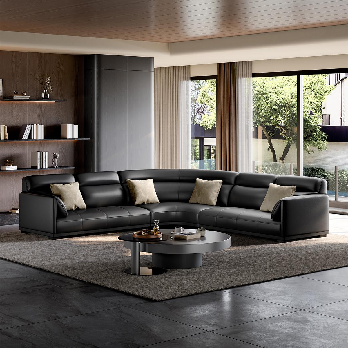 Ecksofa Modern Bequem Komfortabel Designermöbel Weich Wohnzimmer