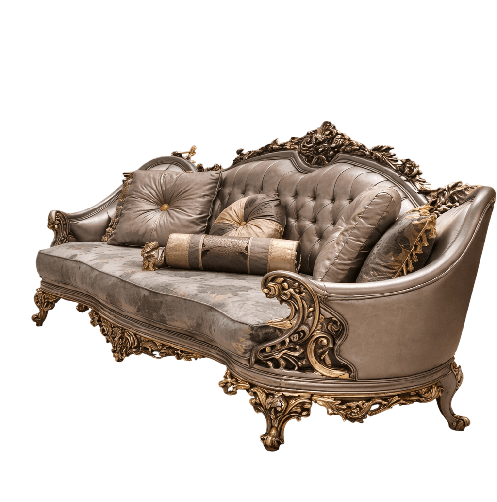 3‑Sitzer im klassischen Stil mit elegantem, zeitlosem Design