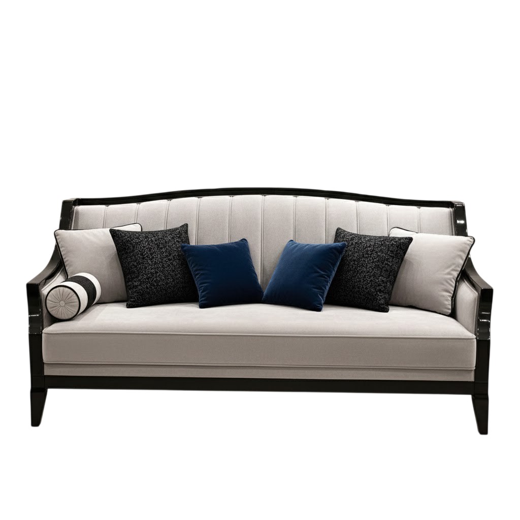 Klassisches 3-Sitzer-Sofa mit elegantem Design und hohem Sitzkomfort