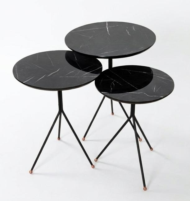 3 moderne Beistelltische im stilvollen Design mit eleganter Ausstrahlung