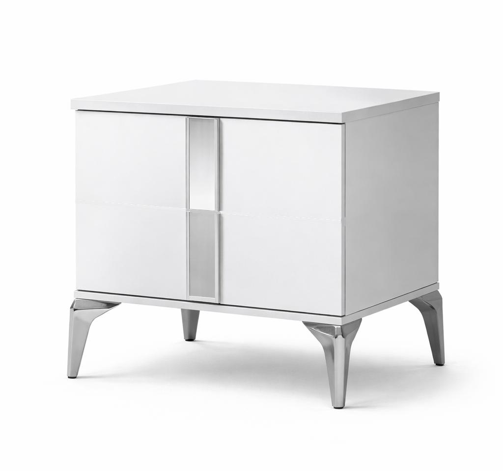 Moderner Nachttisch mit praktischem Stauraum und elegantem Design
