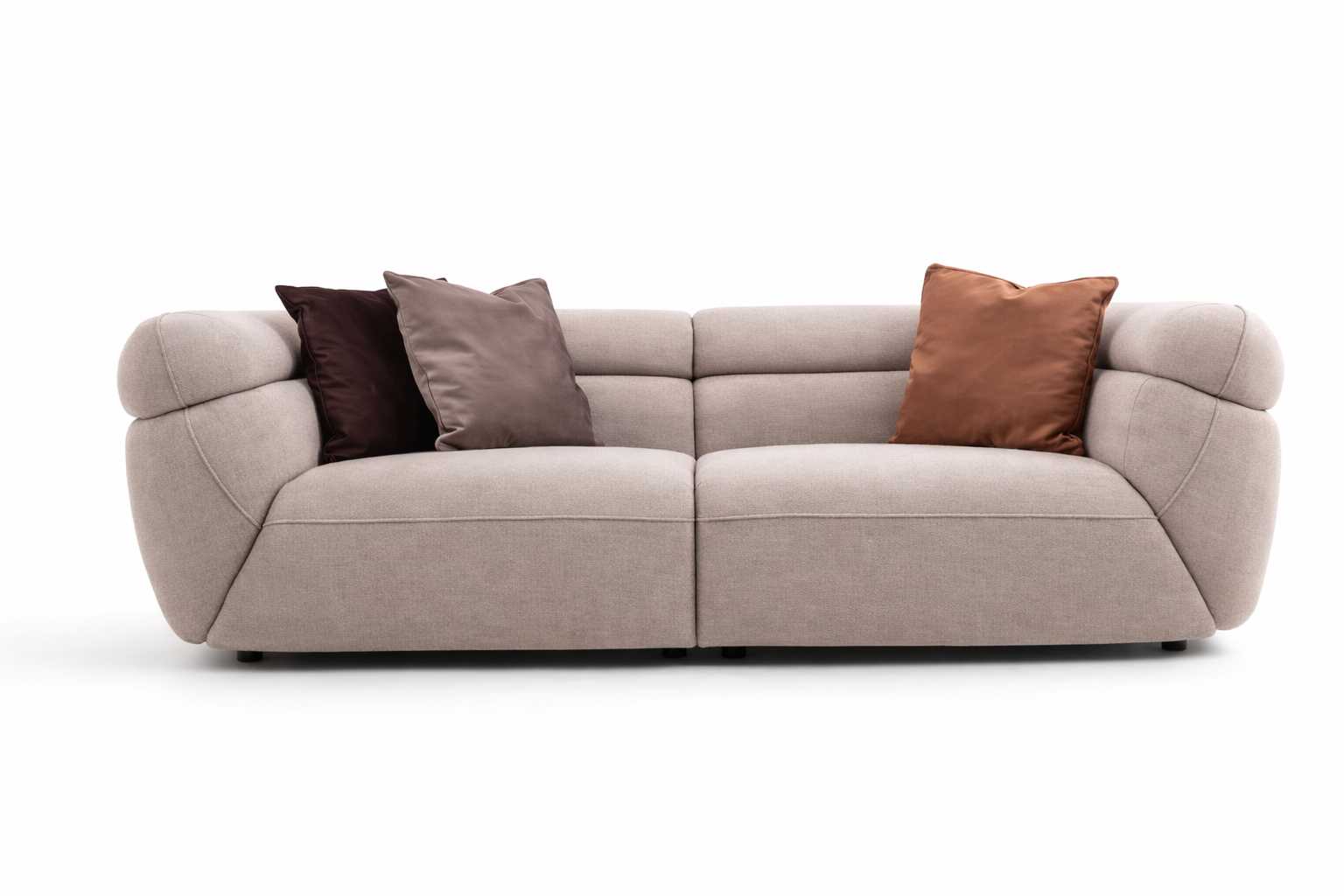 Sofa 3 Sitzer Luxuriöses Wohnzimmer Polstersofa Moderner Dreisitzer Couch