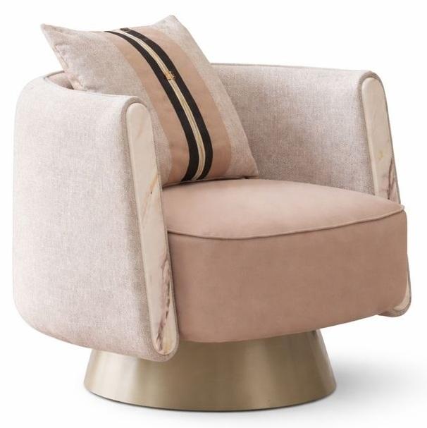 Stilvolles Sessel im modernen Look – Beige mit elegantem Detail