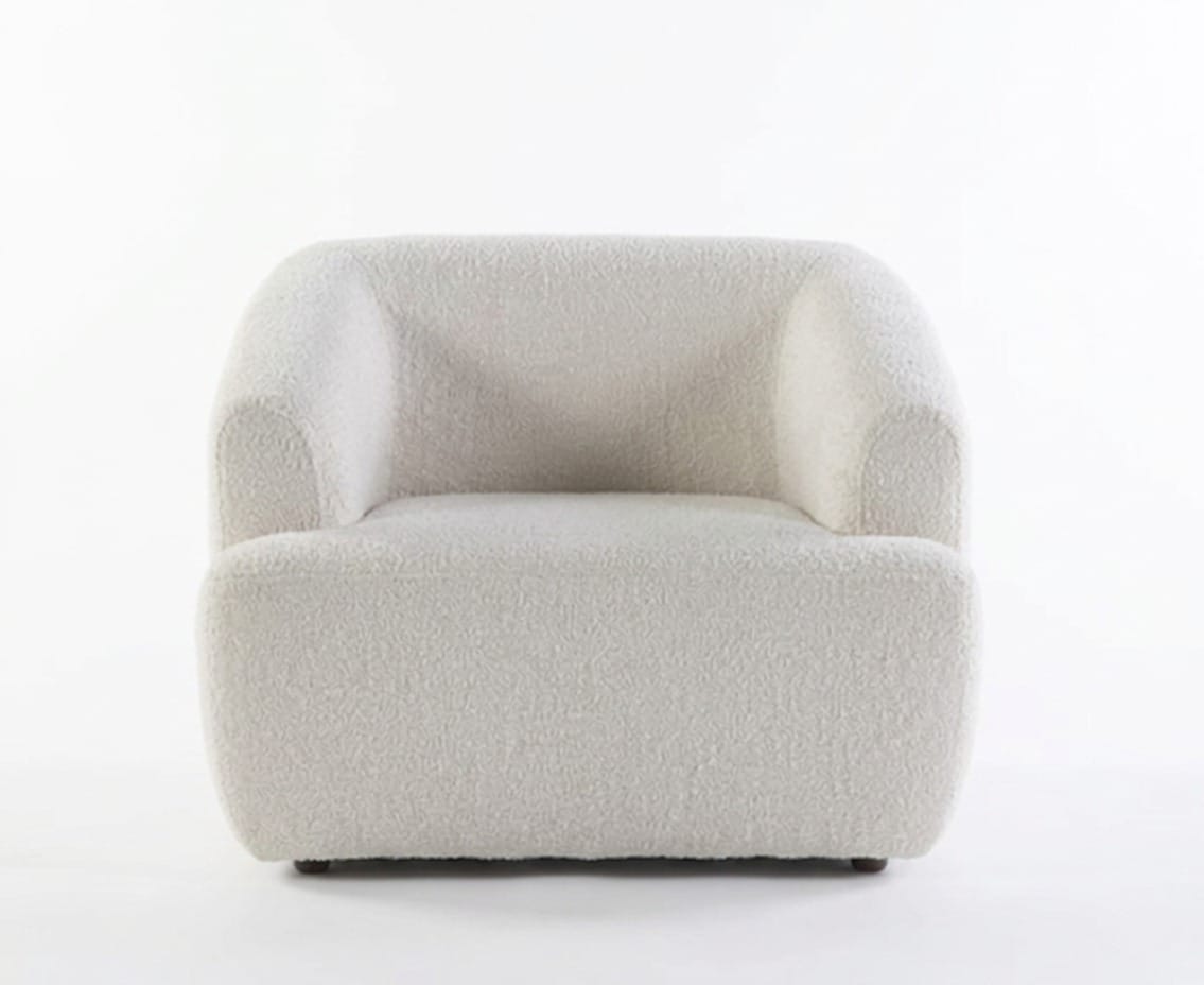 Sessel Stil modern Farbe beige neu bequem geräumig Wohnzimmer weich