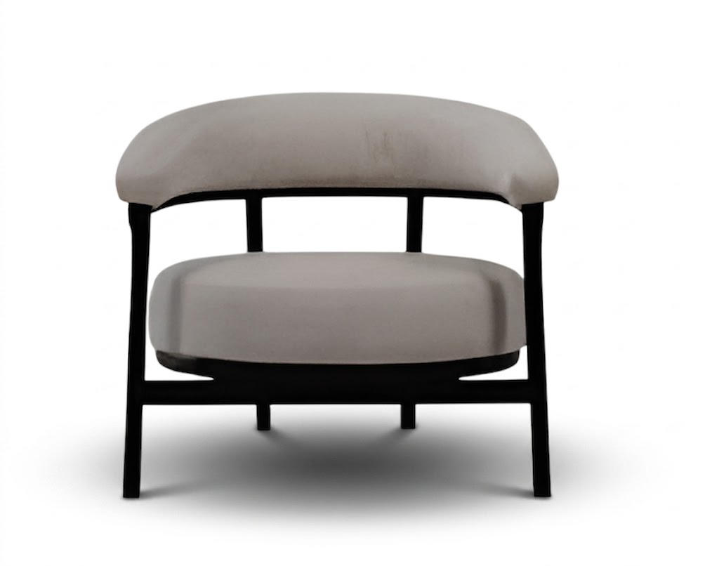 Design Sessel Japandi Stil Holz Modern Edel.