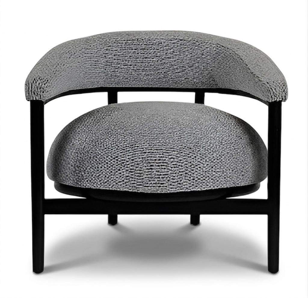 Design Sessel Japandi Stil Holz Modern Edel.