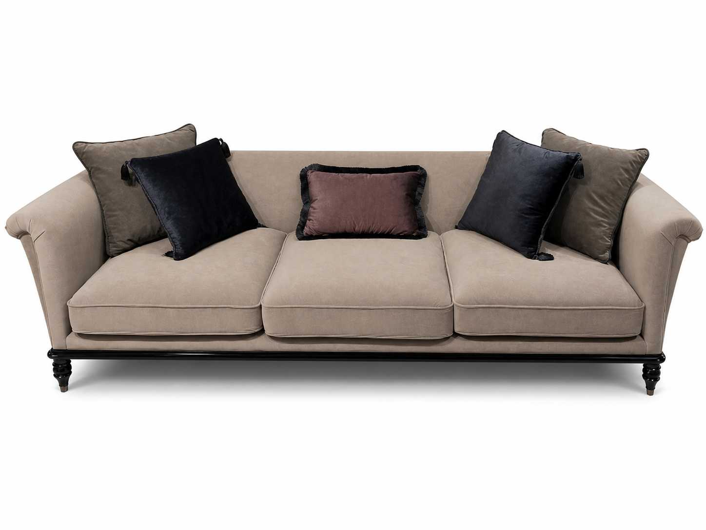 Polstermöbel 3 Sitzer Sofa Wohnzimmer Polstersofa Moderner Design