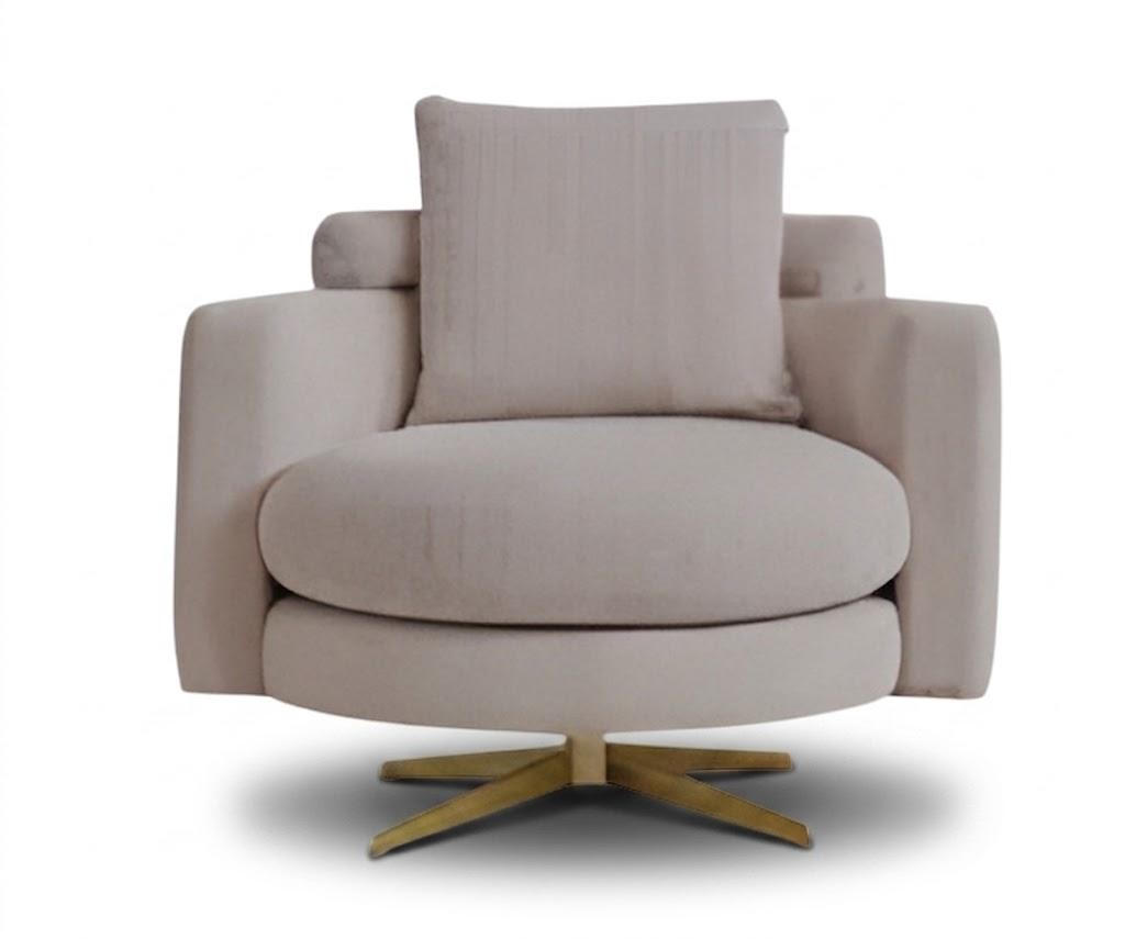 Design Sessel Japandi Stil Modern Edel.