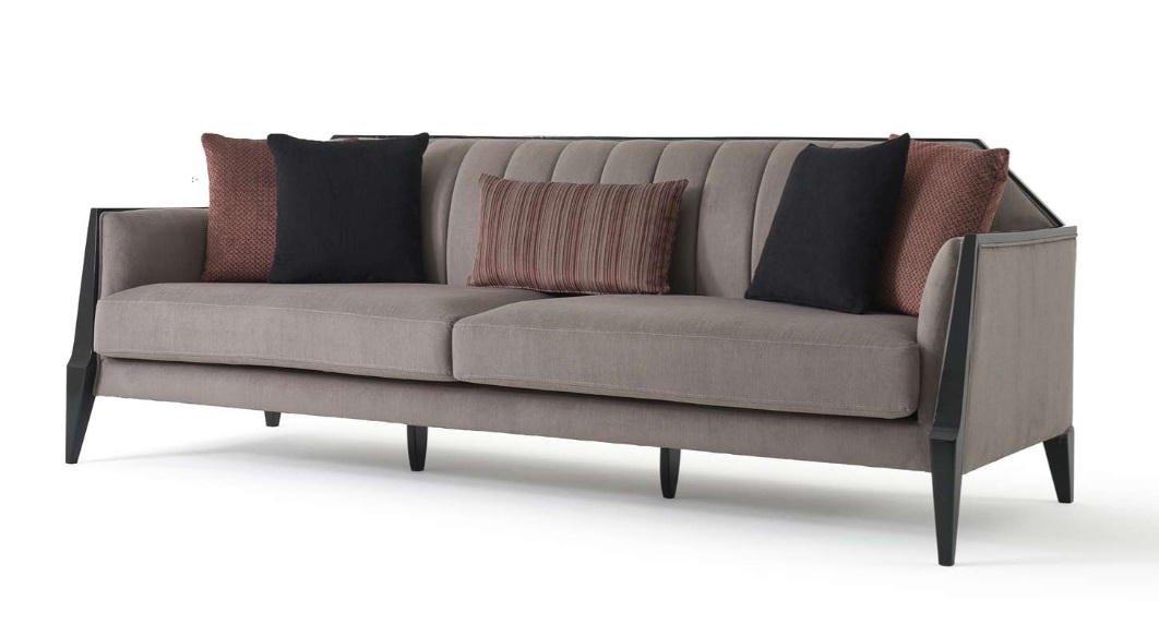 Sofa 3 Sitzer Luxuriöses Wohnzimmer Polstersofa Moderner Dreisitzer Couch
