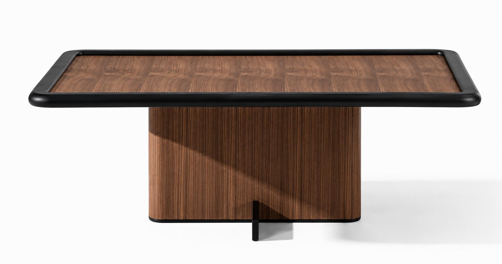 2x Beistelltisch Stil modern Farbe braun neu bequem rechteckig Wohnzimmer