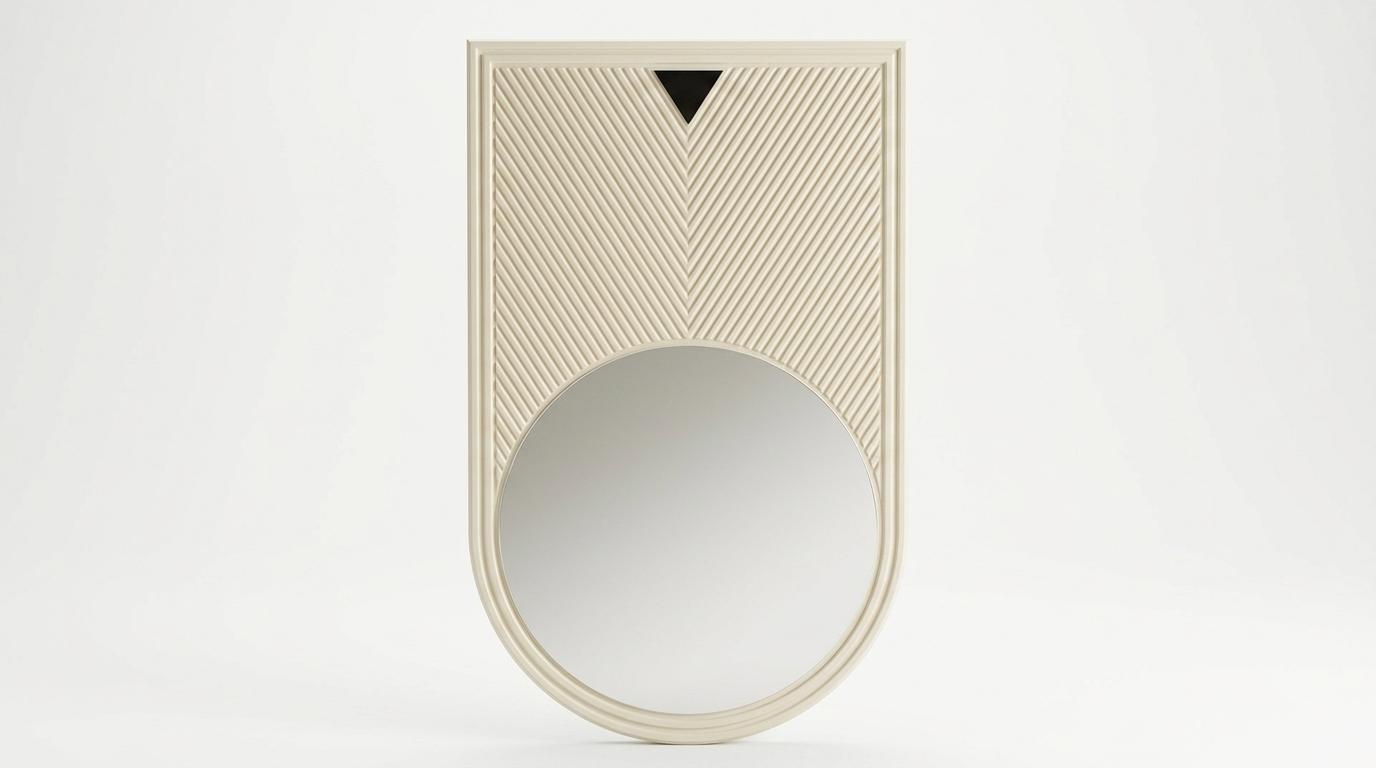 Spiegel Stil modern Farbe beige bequem praktisch Wohnzimmer komfortabel