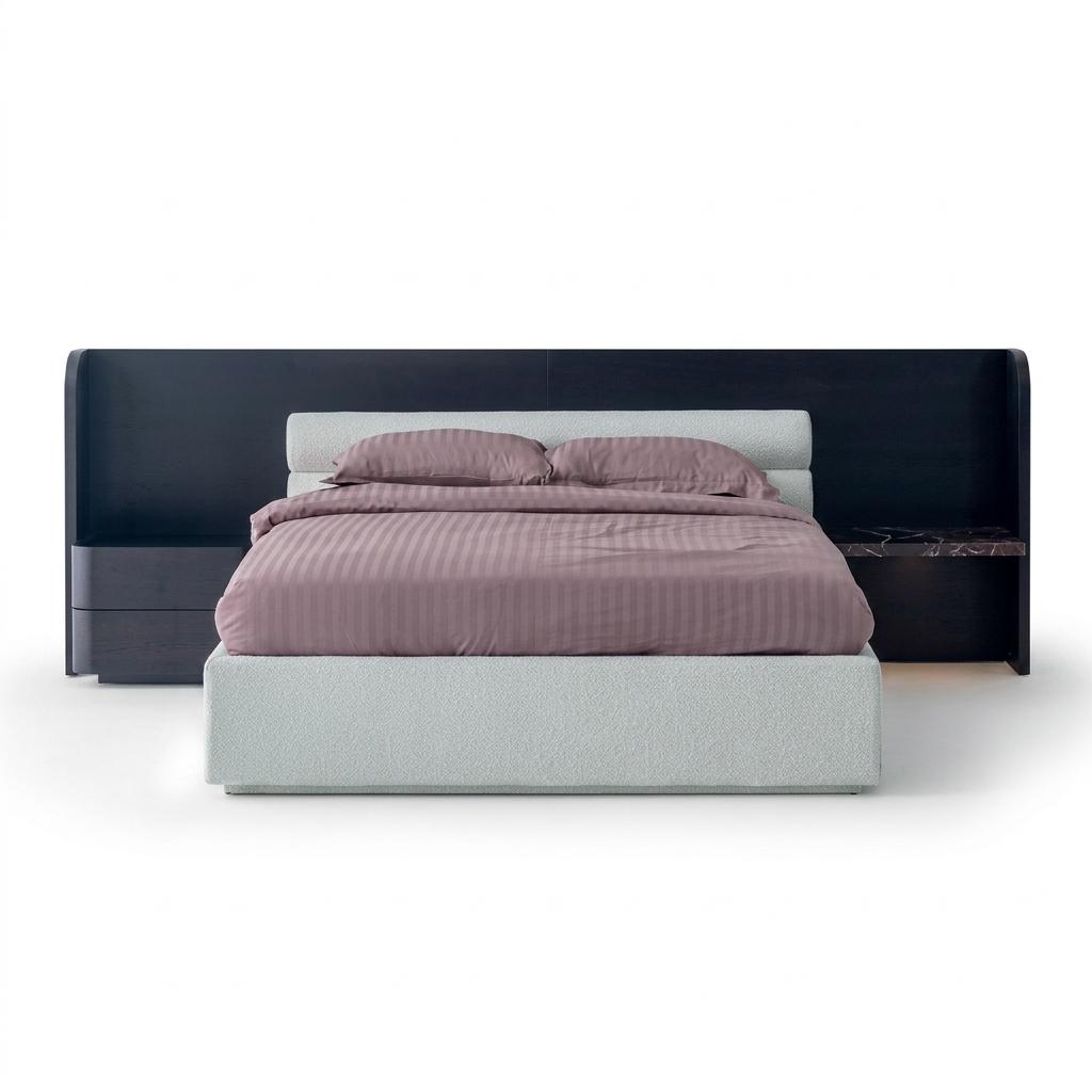 Luxus Schlafzimmer Set Modern Eiche Holz Elegant Möbel Kollektion