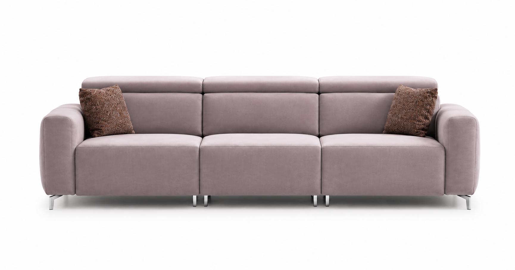 Modernes luxuriöses 3-Sitzer-Sofa italienische Polstermöbel fürs Wohnzimmer