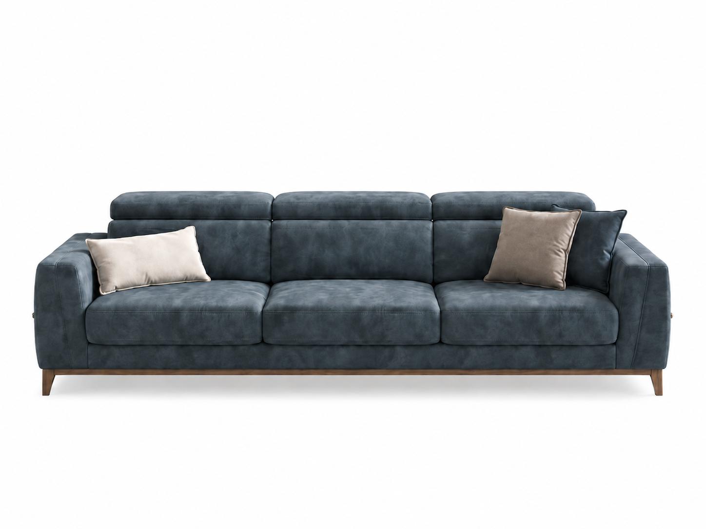 Luxuriöses Sofa 4 Sitzer Designsofa Wohnzimmer Viersitzer Polstersofa