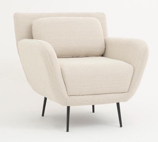 Sessel bequem weich geräumig schön moderner Stil Weiß