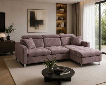 Designer italienisches Ecksofa L-form für ein gemütliches Wohnzimmer