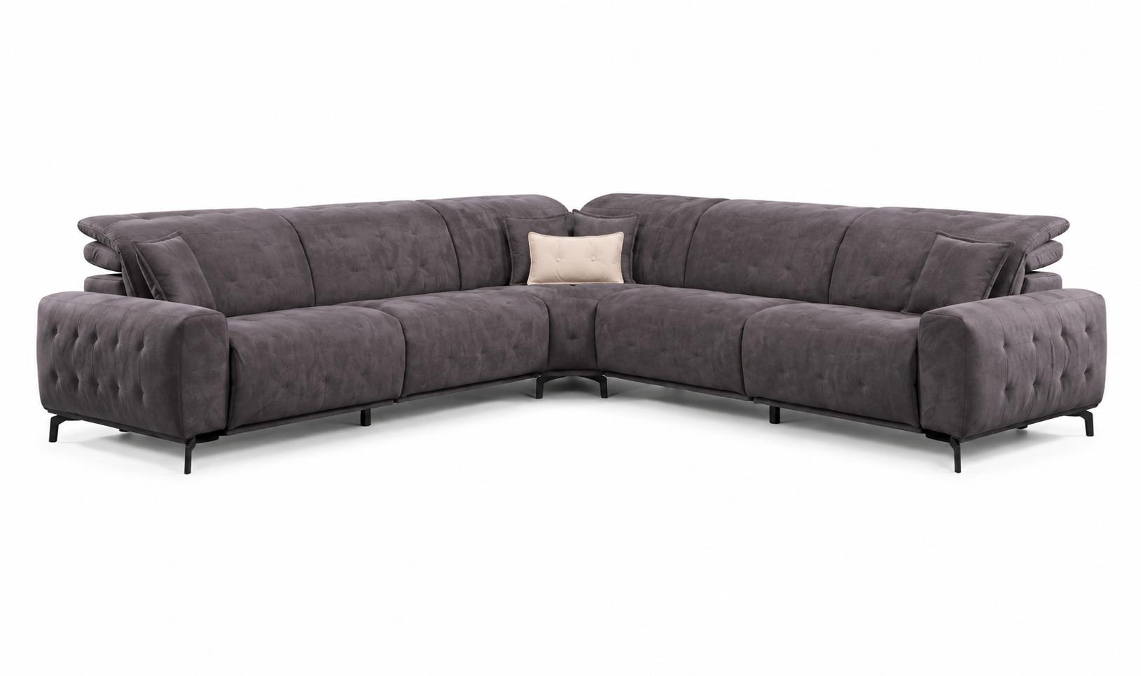 Italienisches Design Ecksofa L-form für modernes Wohnzimmer Polstermöbel