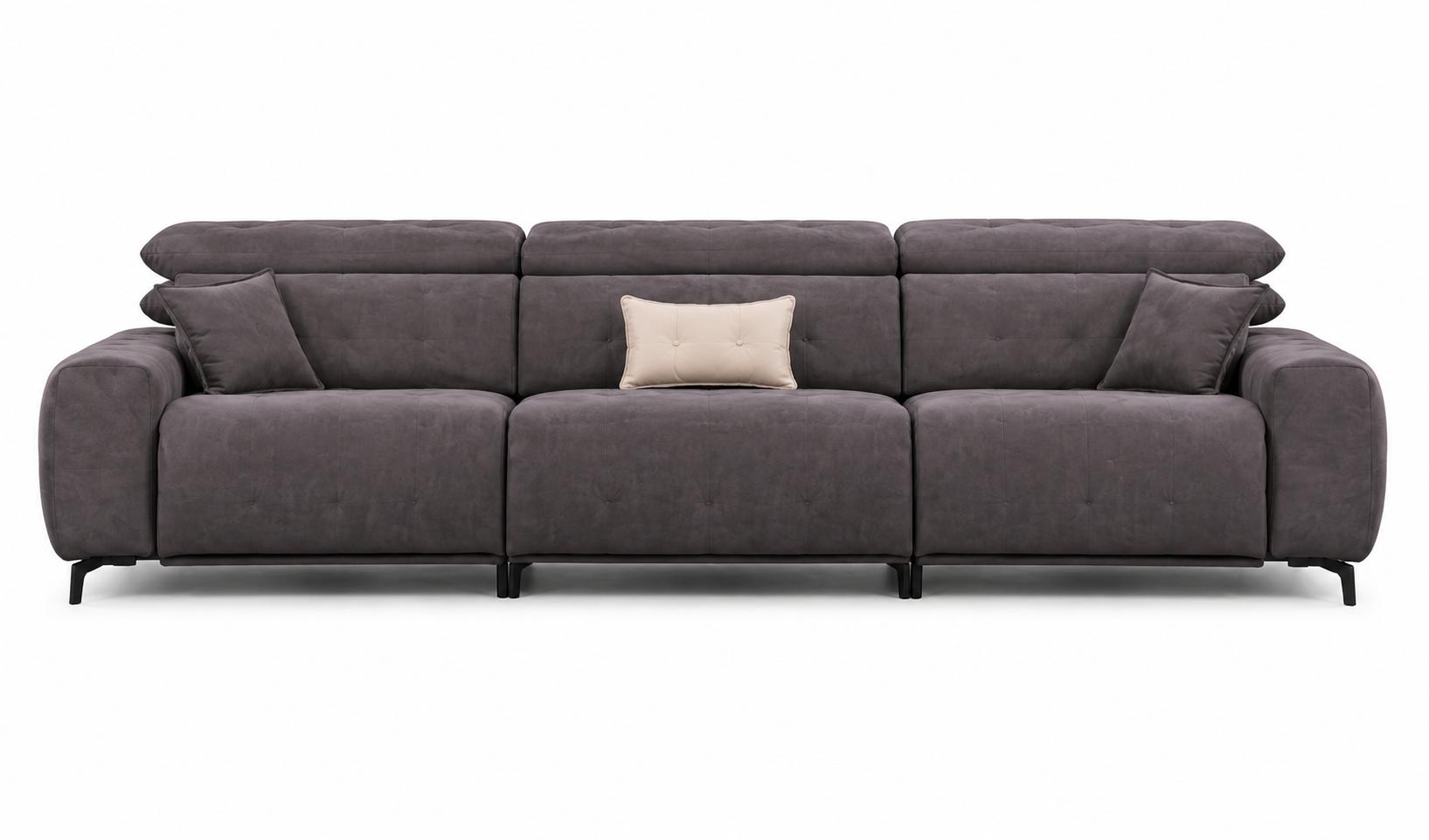 Stilvolles 3-Sitzer Sofa mit luxuriösem Sitzkomfort und weicher Polsterung