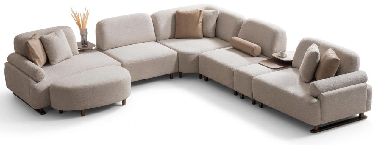 Modulares Ecksofa in L-Form mit modernem Design und flexiblem Komfort