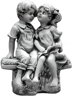 40cm Deko Skulptur Design Figur Statue Garten Figuren Statuen Skulpturen