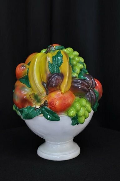 Vase Große Raum Dekoration Blumen Vasen Kübel Antik Stil Deko Obst