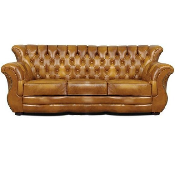 Chesterfield Ohrensofa Sofa Couch Polster Garnitur Sofagarnitur 3+2+1
