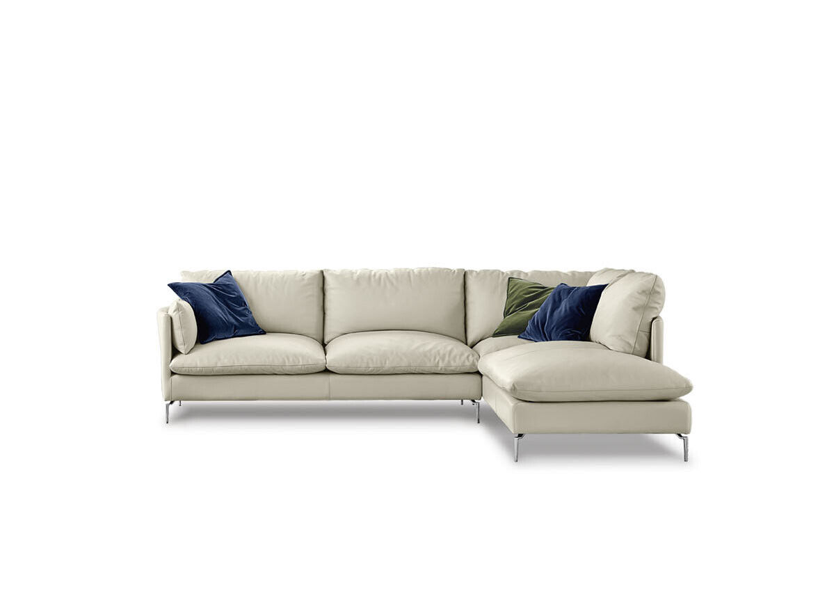 Ecksofa L form Leder Luxus Design Sofa Polster Couch Couchen Möbel PRIANERA neu