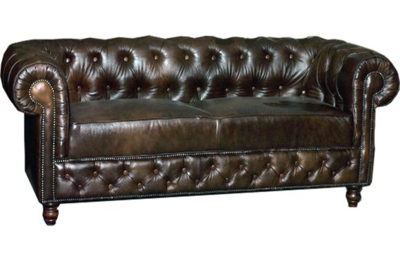 CHESTERFIELD 3+2+1 LEDERSOFA SOFAGARNITUR POLSTER COUCH