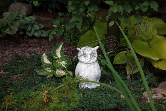 Garten Dekoration Eule Terrasse Stein Figuren Figur Deko Statue Skulptur Neu