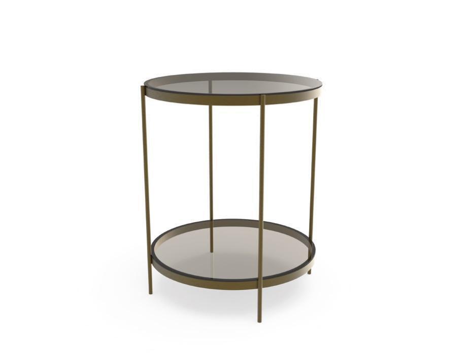 Beistelltisch Glass stilvolle neu luxuriöse modern Grau Couchtisch neu