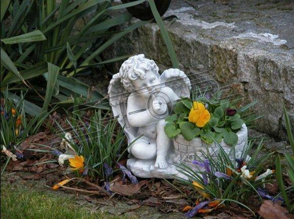 Blumenkübel Pflanz Kübel Dekoration Figur Blumentöpfe Garten Vasen