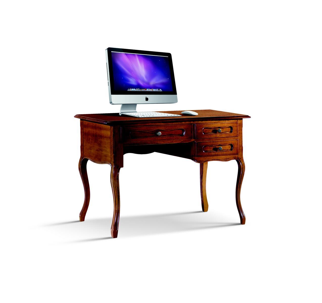 Luxus Schreibtisch Italienische Klassisches Holz Möbel Büromöbel Stil Barock Neu