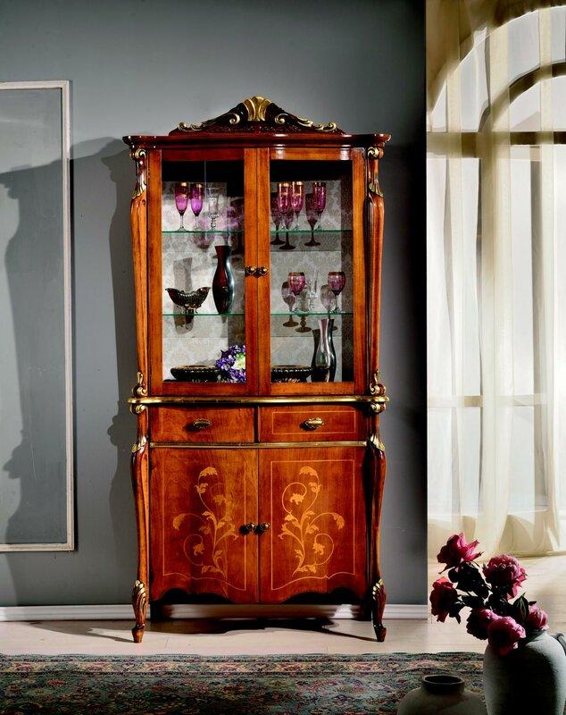 Luxus Italienische Möbel Buffet Anrichte Design Schrank Kommode Holz Möbel Neu