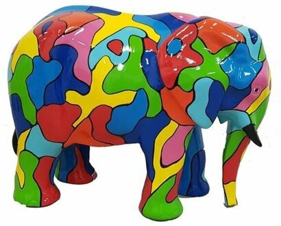 Abstrakte Design Dekoration Statue Figur Skulptur Figuren Statuen Elefant